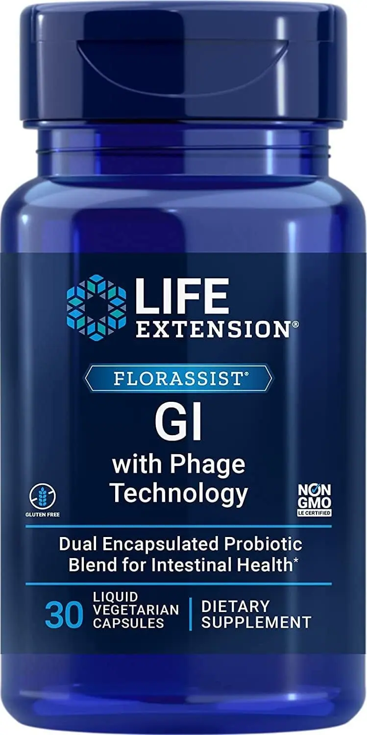 Life Extension FLORASSIST® GI with Phage Technology (30 capsules)