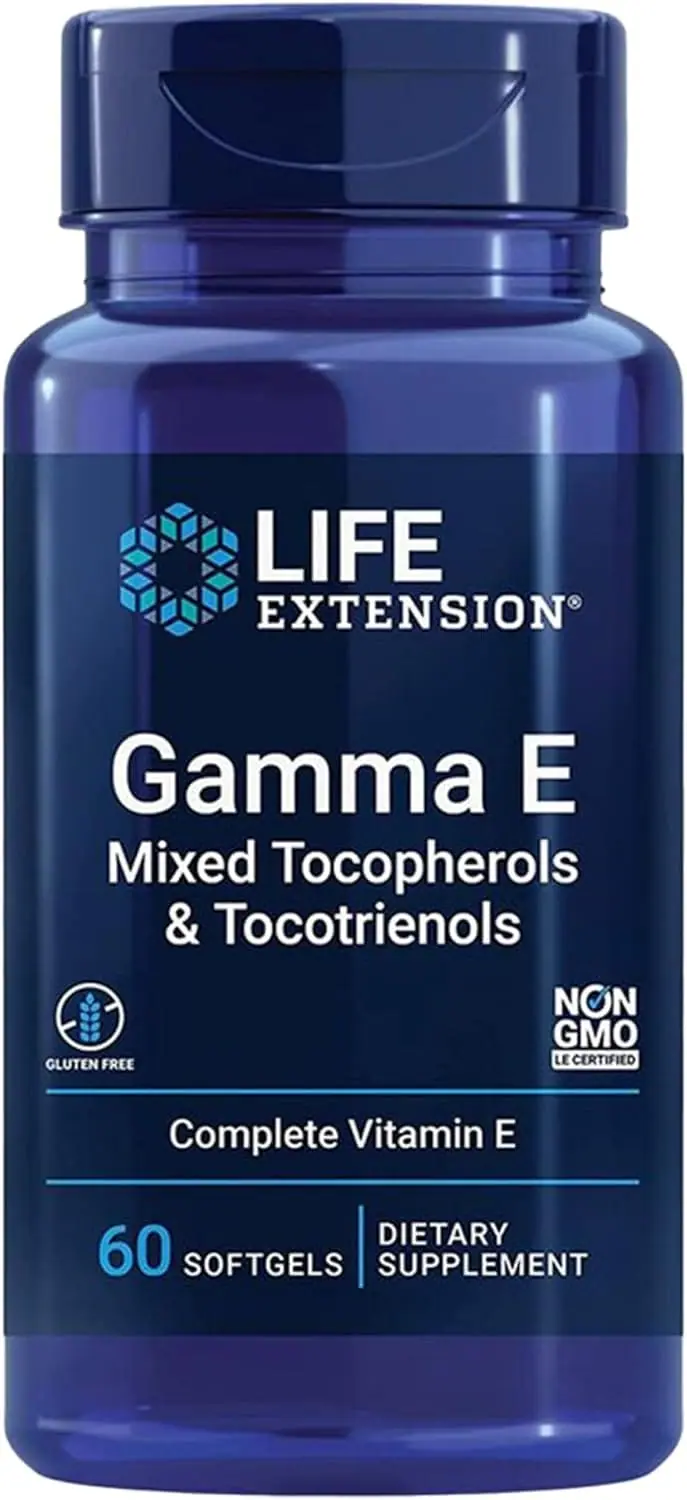 Life Extension Gamma E Mixed Tocopherols & Tocotrienols (60 softgels)