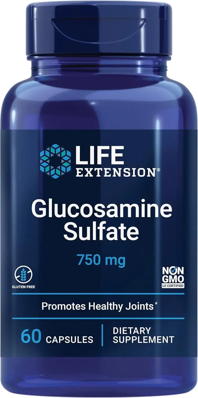 Life Extension Glucosamine Sulfate 750 mg (60 capsules)