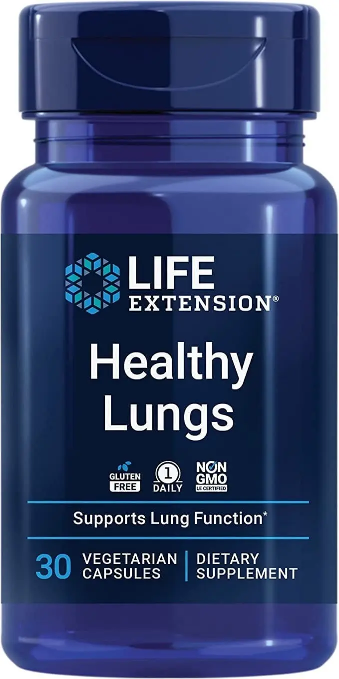 Life Extension Healthy Lungs (30 Vegetarian Capsules)