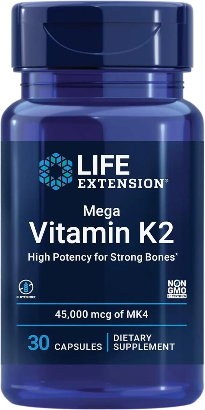 Life Extension Mega Vitamin K2 High Potency (30 capsules)