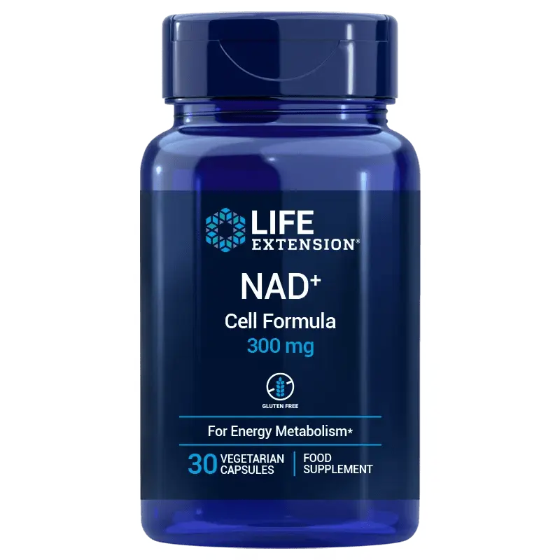 Life Extension NAD+ Cell Formula 300 mg (30 Vegetarian Capsules)