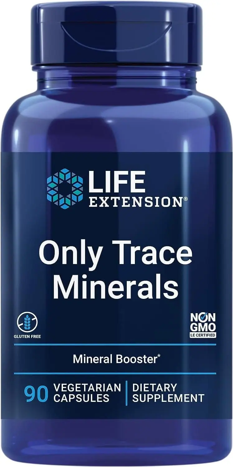 Life Extension Only Trace Minerals (90 Vegetarian Capsules)