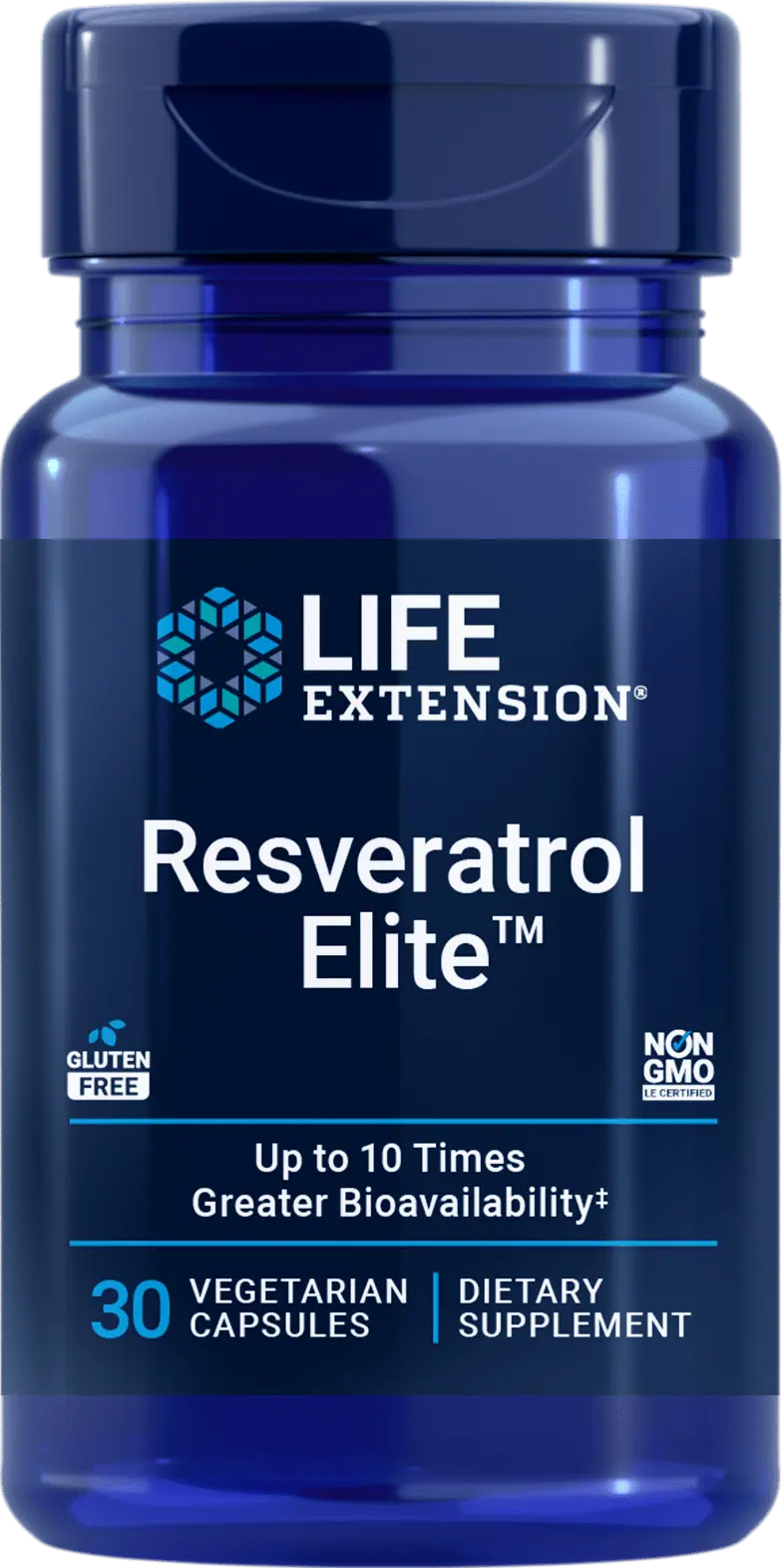 Life Extension Resveratrol Elite™ (30 Vegetarian Capsules)