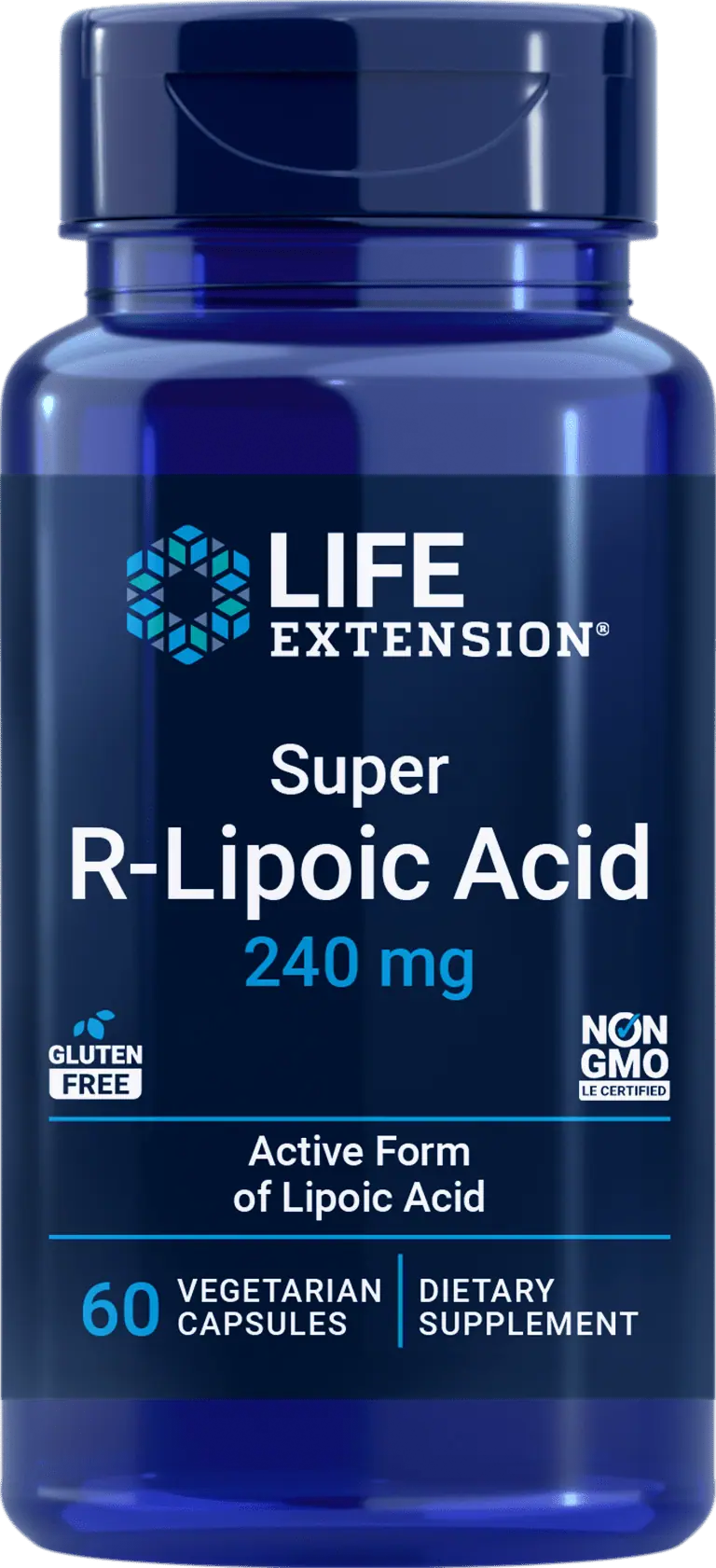 Life Extension Super R-Lipoic Acid 240 mg (60 vegetarian capsules)