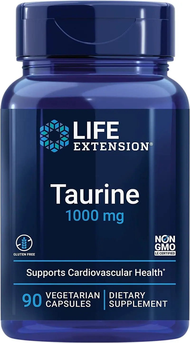 Life Extension Taurine 1000 mg (90 Capsules)