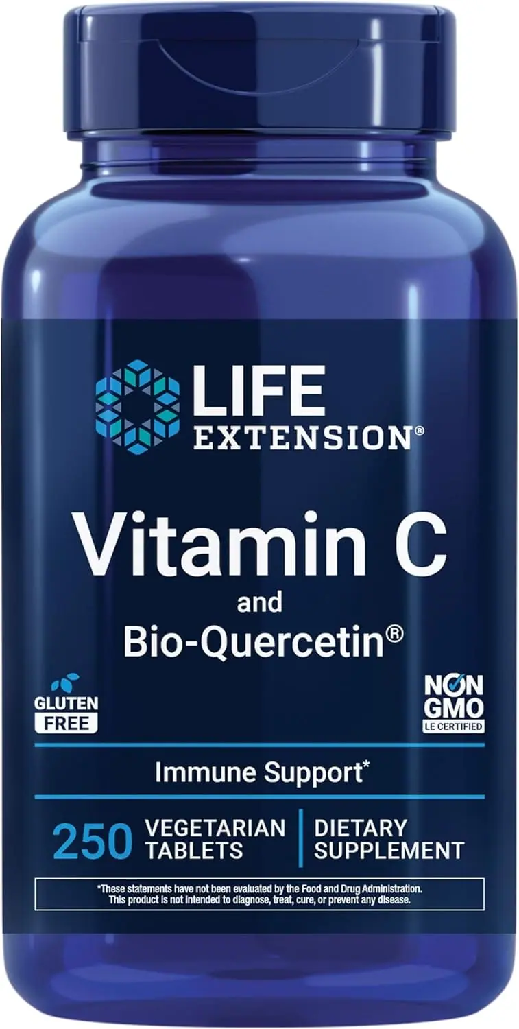Life Extension Vitamin C and Bio-Quercetin® (250 tablets)