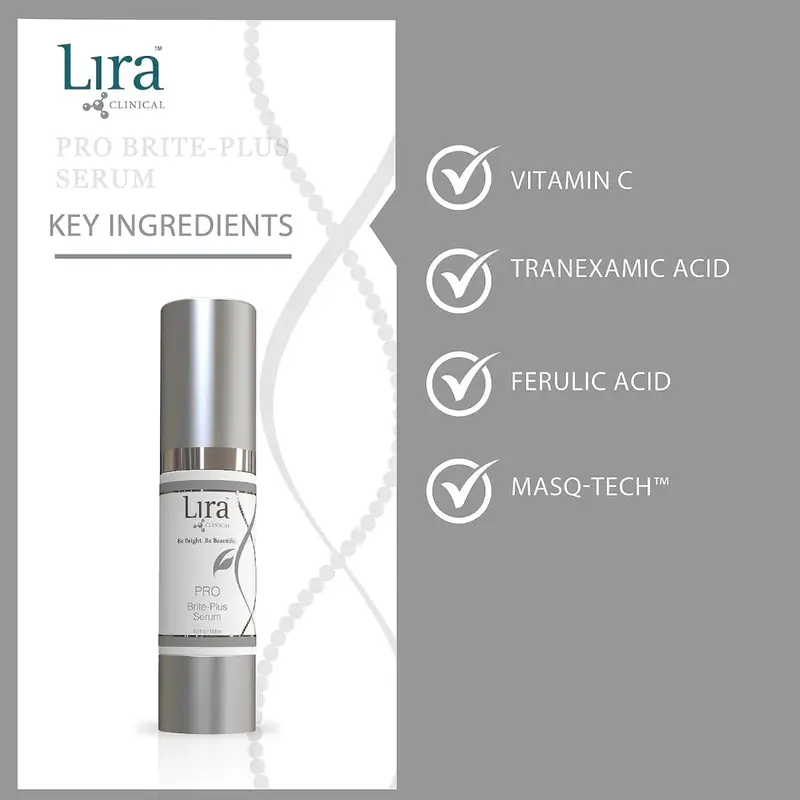 Lira Clinical PRO Brite-Plus Serum – serum for ujevn hudtone