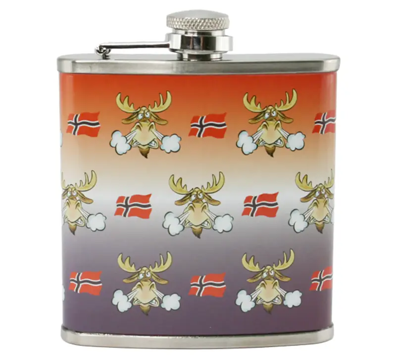 Lommelerke, sint elg og flagg