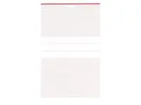 Lynlåspose 200x300mm m/felt hull (100)