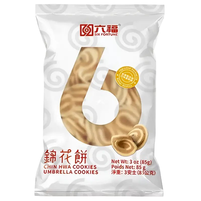 Ma Hwa Cookies Dough Twist Cookies - Six Fortune, 85g (Datovarer)