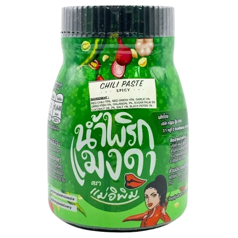 Mae E Pim Nam Prik Maeng Da (Chili Paste Strong Exotic Aroma), 180g
