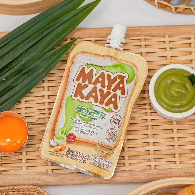Maya Kaya Pandan Custard (Squeeze Pouch), 140g