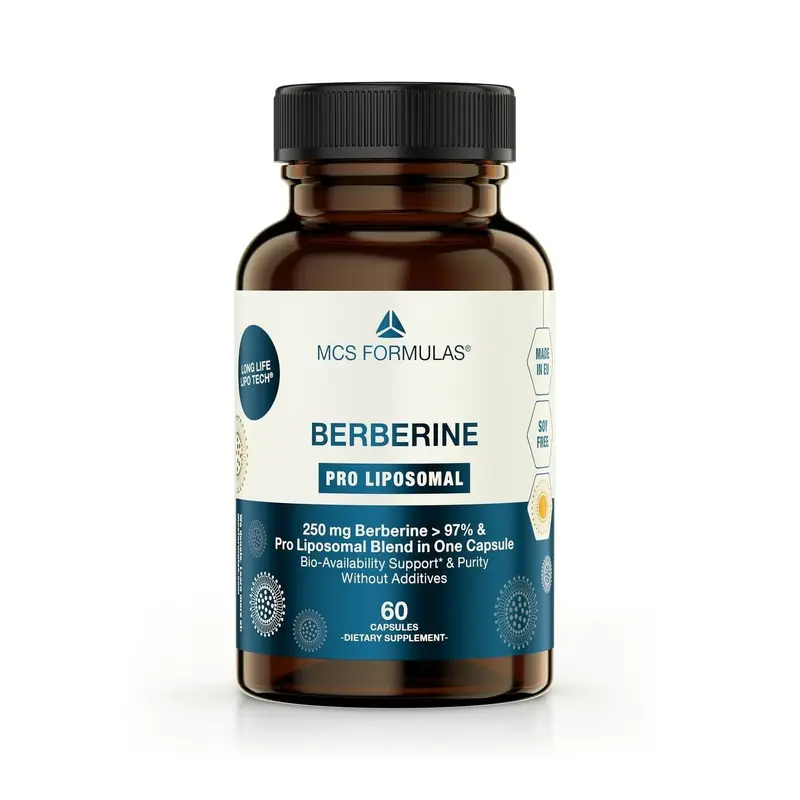 MCS Formulas Berberine Pro Liposomal 250 mg (60 capsules)