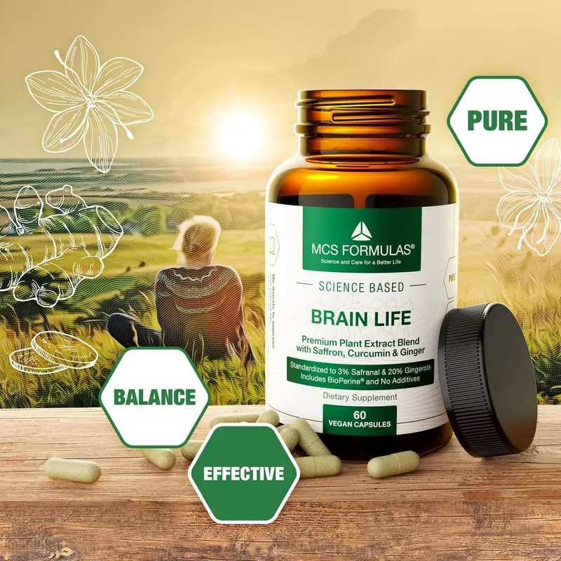 MCS Formulas Brain Life (60 Capsules)