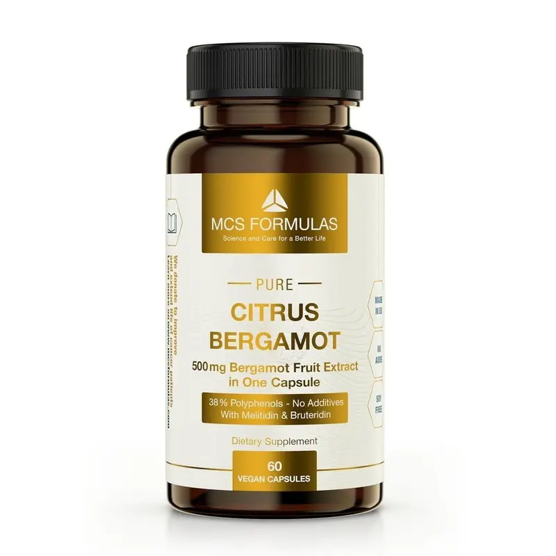 MCS Formulas Citrus Bergamot Extract BPF® 500 mg (60 capsules)
