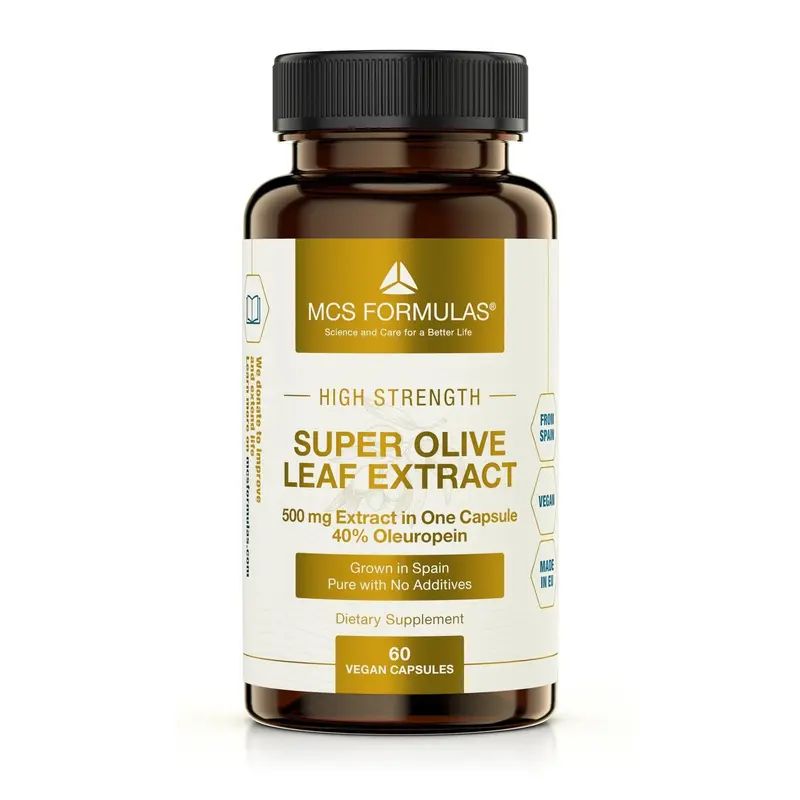 MCS Formulas Olive Leaf Extract (500 mg, 60 capsules)