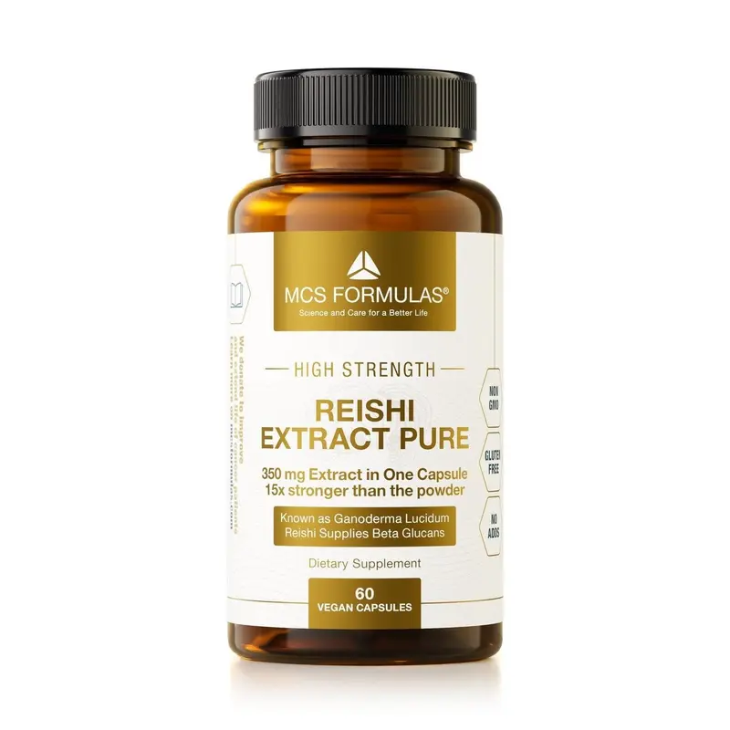 MCS Formulas Reishi Extract Pure (350 mg, 60 capsules)