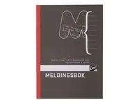 Meldingsbok EMO A6 paginert 48 sider