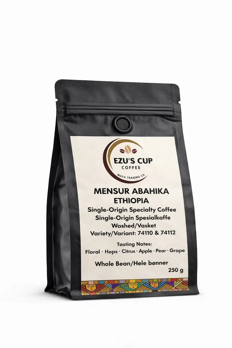 Mensur Abahika / Washed / Ethiopia / Whole Bean/ 250 g