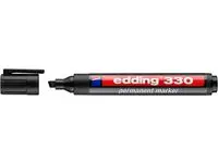 Merkepenn EDDING 330 skrå sort