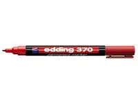 Merkepenn EDDING 370 rund rød