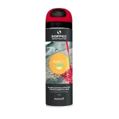 Merkespray SOPPEC Fluo 500ml rød
