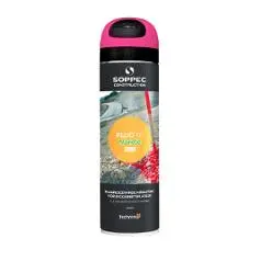 Merkespray SOPPEC Fluo 500ml rosa