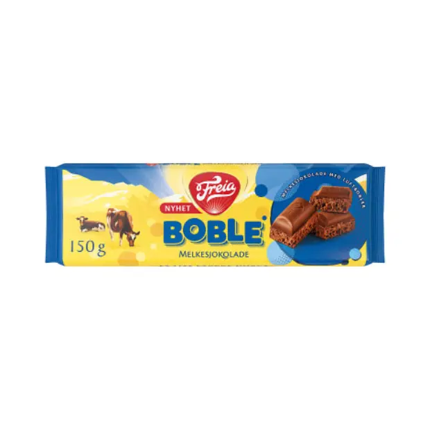 Milk Chocolate Bubble – Boble Melkesjokolade 150g Freia
