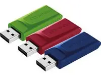 Minne VERBATIM USB 2.0 16GB R/B/G (3)