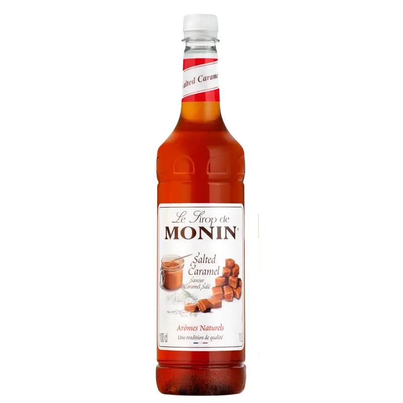 Monin Salt karamell sirup - 1L - Saltet karamell