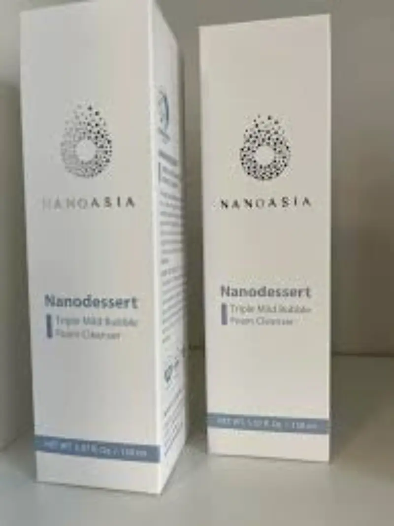 Nanoasia Nanodessert – skumrens til ansiktet