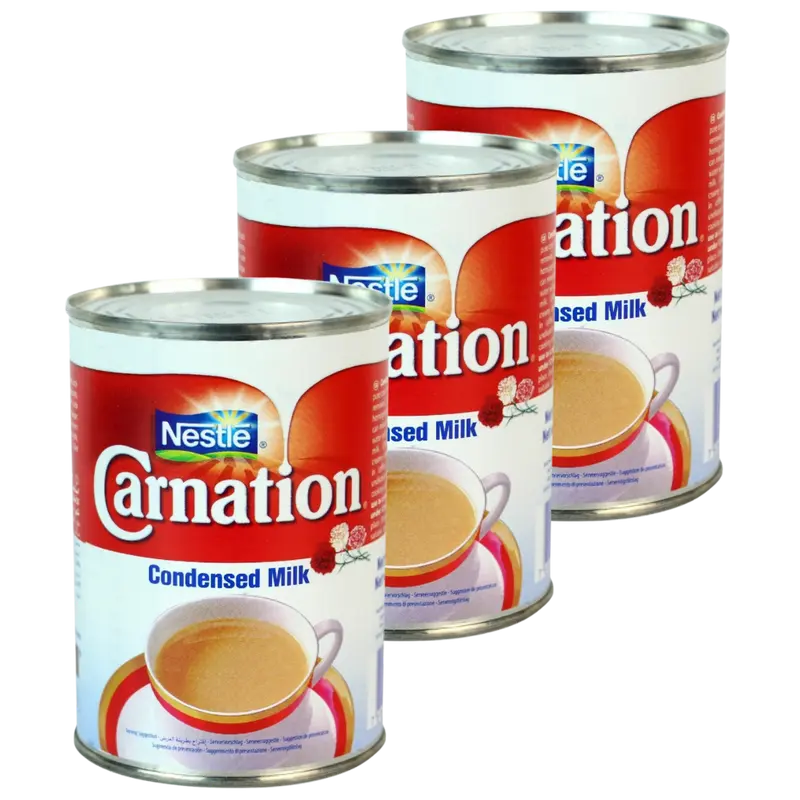 Nestle Carnation Kondensert Melk, 3x385ml