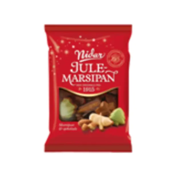 Nidar Christmas Marzipan & Chocolate - Julemarsipan og Sjokolade 193g Nidar