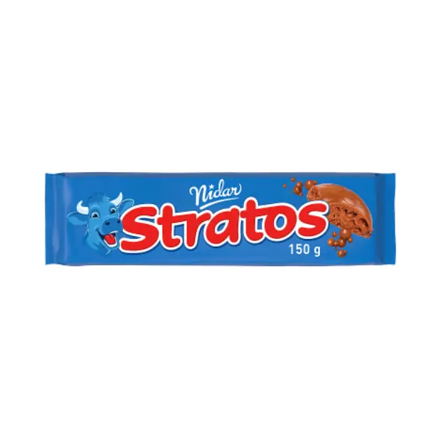 Nidar Stratos Chocolate Bar 150g