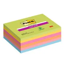 Notatblokk POST-IT 20x15cm ass (6)