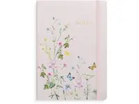 Notatbok BURDE Deluxe A5 pink meadow