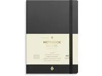 Notatbok BURDE Deluxe A6 sort