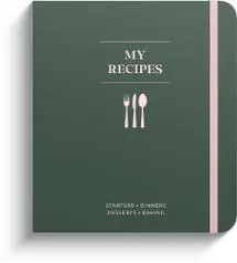 Notatbok BURDE My recipes 224S 216x190mm