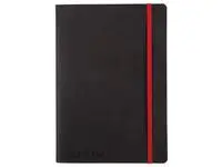 Notatbok OXFORD Black n´Red A5 soft lin