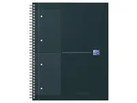 Notatbok OXFORD int. A4+ rutet sort