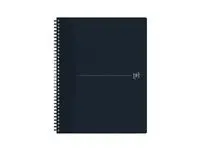 Notatbok OXFORD Origins A4+ rut 90g sort