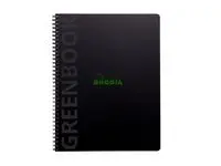 Notatbok RHODIA GreenBook A4+ 90g linjer