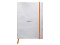 Notatbok RHODIA Rhodiarama A5 sølv