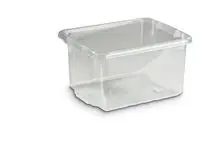 Oppbevaringsboks 15l transparent