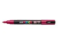 Paintmarker UNI Posca PC-3M mørk rød