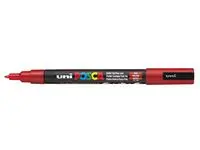 Paintmarker UNI Posca PC-3M rød