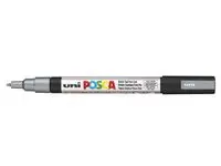 Paintmarker UNI Posca PC-3M sølv