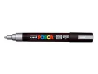 Paintmarker UNI Posca PC-5M sølv