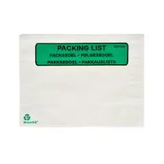 Pakkseddelpose papir C5 trykk (1000)